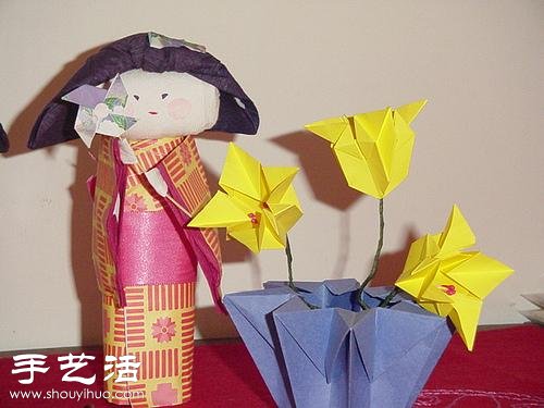 日本民族風和服娃娃折紙藝術 -  rpnrmr.com