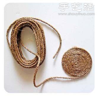 麻繩+熱熔膠DIY手工制作筆筒/收納桶 -  rpnrmr.com