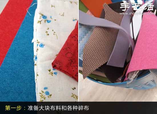 萌系拼布挎包手工制作 自制可愛拼布包教程 -  rpnrmr.com