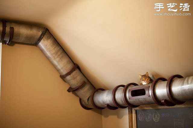 金屬管DIY貓爬架 實在太貼心啦！ -  rpnrmr.com