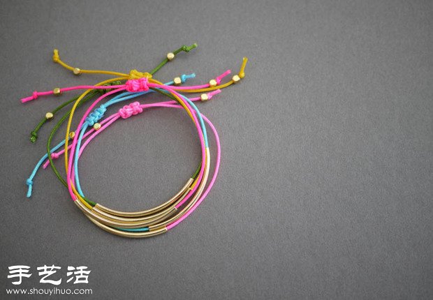 自制漂亮手鏈的方法 手鏈的簡(jiǎn)單制作教程 -  rpnrmr.com