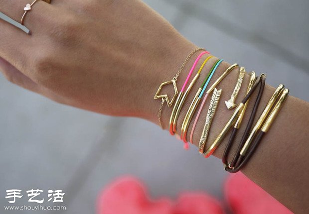 自制漂亮手鏈的方法 手鏈的簡(jiǎn)單制作教程 -  rpnrmr.com