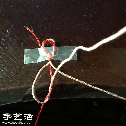 超詳細(xì)兩根繩手鏈的編法 -  rpnrmr.com