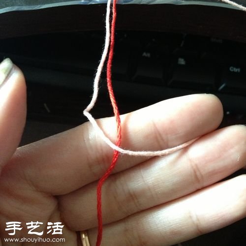 超詳細(xì)兩根繩手鏈的編法 -  rpnrmr.com