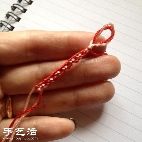 超詳細(xì)兩根繩手鏈的編法 -  rpnrmr.com