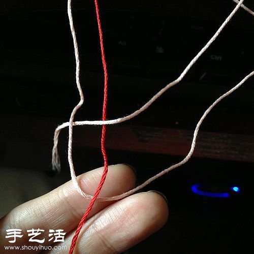 超詳細(xì)兩根繩手鏈的編法 -  rpnrmr.com