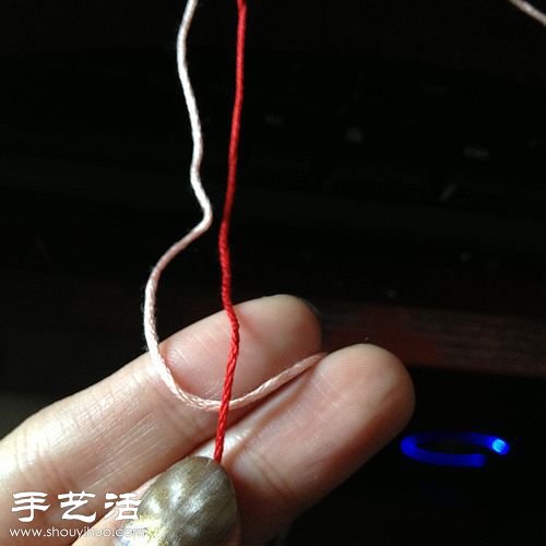 超詳細(xì)兩根繩手鏈的編法 -  rpnrmr.com