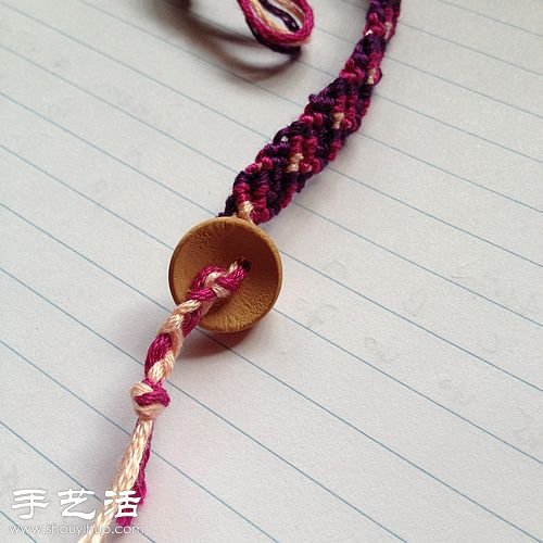 超詳細(xì)兩根繩手鏈的編法 -  rpnrmr.com