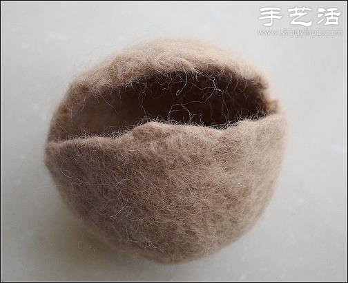 漂亮羊毛氈口金包/零錢包手工制作教程 -  rpnrmr.com