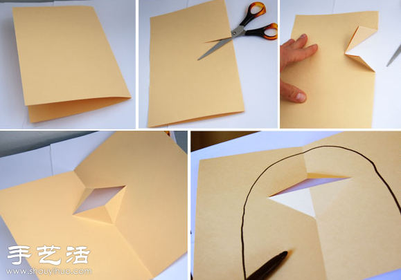 怪誕動物造型立體賀卡DIY手工制作 -  rpnrmr.com