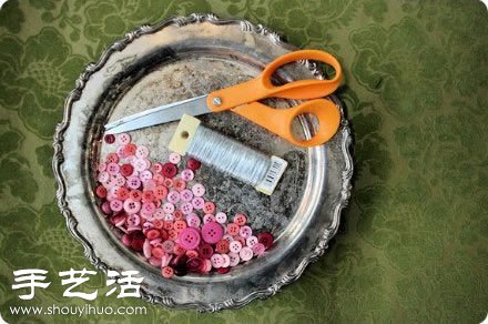 漂亮鈕扣花束制作 DIY鈕扣手捧花方法 -  rpnrmr.com