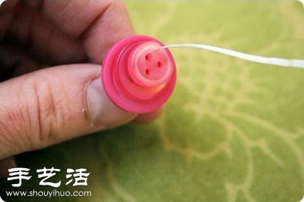 漂亮鈕扣花束制作 DIY鈕扣手捧花方法 -  rpnrmr.com