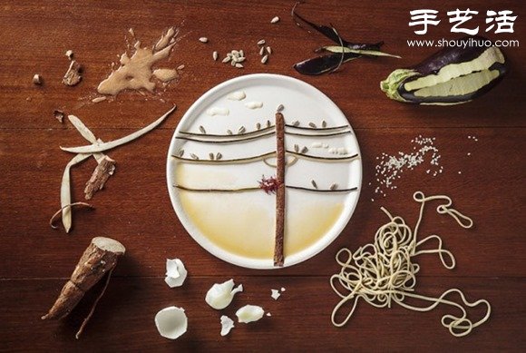 DIY鳥類主題創(chuàng)意食物擺盤 -  rpnrmr.com