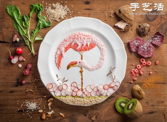 DIY鳥類主題創(chuàng)意食物擺盤 -  rpnrmr.com