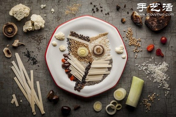 DIY鳥類主題創(chuàng)意食物擺盤 -  rpnrmr.com