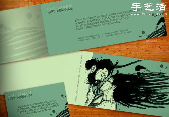 創(chuàng)意國外婚禮請(qǐng)柬設(shè)計(jì) -  rpnrmr.com