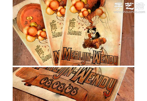 創(chuàng)意國外婚禮請(qǐng)柬設(shè)計(jì) -  rpnrmr.com