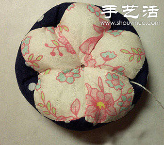 拼布手工制作花朵靠枕/抱枕/枕套 -  rpnrmr.com