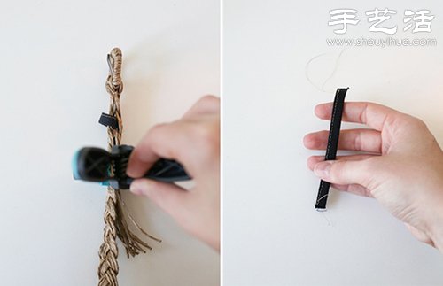 森系風(fēng)格麻繩腰帶手工制作教程 -  rpnrmr.com