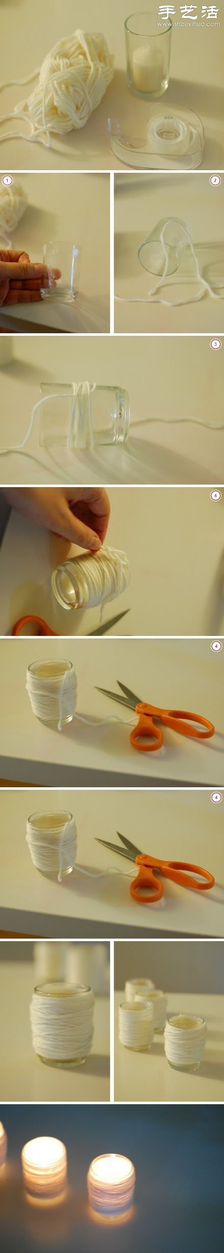 超簡單燭臺DIY手工制作教程 -  rpnrmr.com