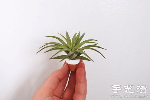 DIY手工制作迷你盆栽冰箱貼 -  rpnrmr.com