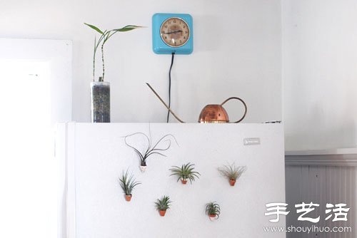 DIY手工制作迷你盆栽冰箱貼 -  rpnrmr.com