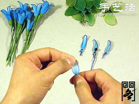 絲襪花矢車草的制作方法 -  rpnrmr.com