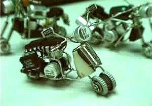 一次性打火機DIY手工制作摩托車模型 -  rpnrmr.com