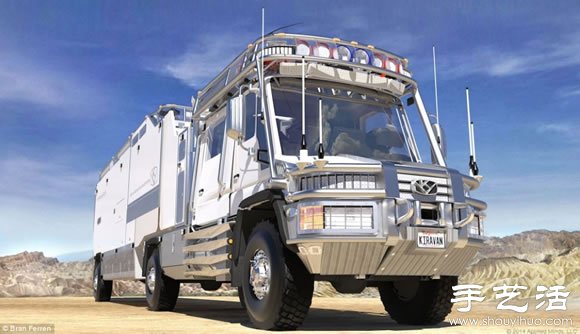 舊卡車DIY超級(jí)房車攜女兒環(huán)游世界 -  rpnrmr.com
