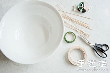 家庭插花小竅門 用膠帶幫你定位DIY -  rpnrmr.com