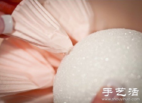 蛋糕杯變廢為寶 手工DIY漂亮紙花花球 -  rpnrmr.com