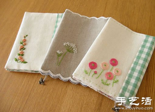 淡雅清新的手工刺繡作品欣賞 -  rpnrmr.com