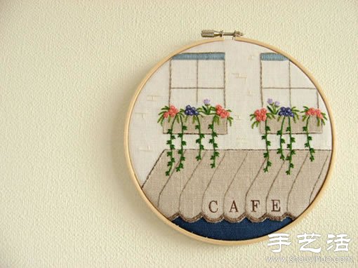 淡雅清新的手工刺繡作品欣賞 -  rpnrmr.com