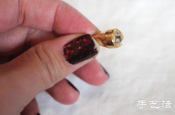 潮款水鉆耳環(huán)DIY手工制作教程 -  rpnrmr.com
