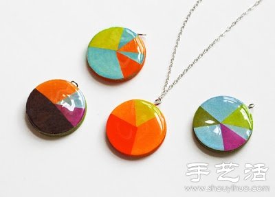 小清新項鏈吊墜DIY手工制作教程 -  rpnrmr.com