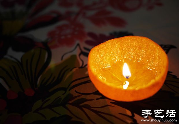 溫馨浪漫小桔燈創(chuàng)意DIY -  rpnrmr.com