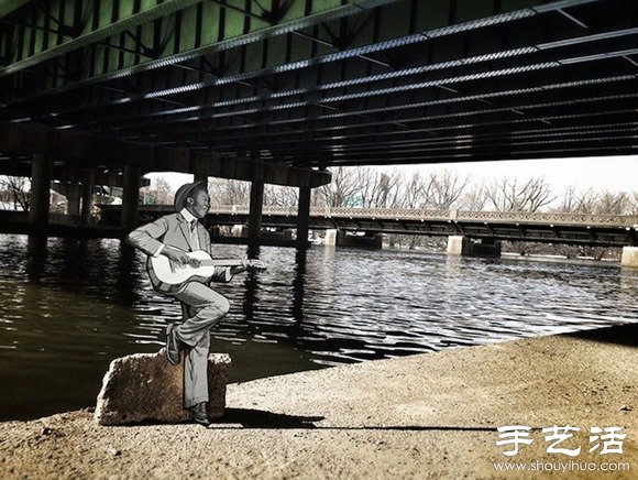 木板+涂鴉 創(chuàng)意DIY街頭立體涂鴉藝術 -  rpnrmr.com