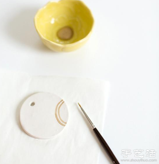 超輕粘土DIY手工制作清新吊墜教程 -  rpnrmr.com