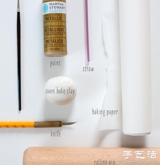 超輕粘土DIY手工制作清新吊墜教程 -  rpnrmr.com