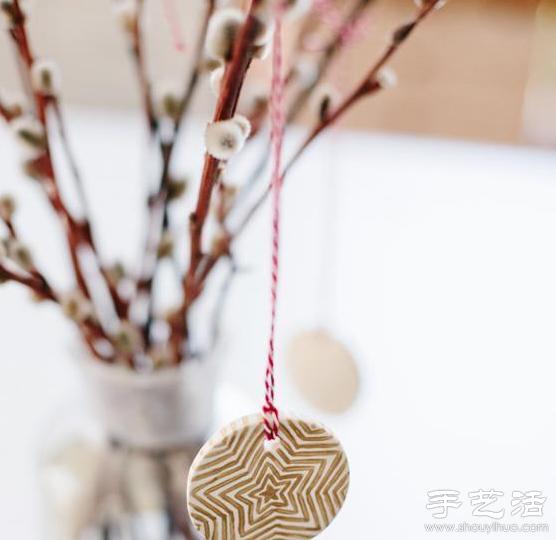 超輕粘土DIY手工制作清新吊墜教程 -  rpnrmr.com
