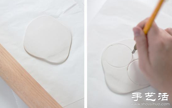 超輕粘土DIY手工制作清新吊墜教程 -  rpnrmr.com