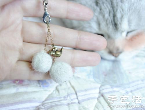 貓毛變廢為寶手工DIY毛氈掛飾 -  rpnrmr.com