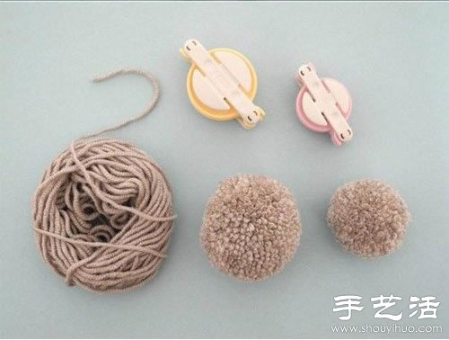 毛線+毛氈布 DIY手工制作兔子玩偶 -  rpnrmr.com