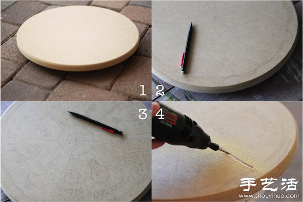自制幸運大轉(zhuǎn)盤 轉(zhuǎn)盤DIY手工制作  -  rpnrmr.com