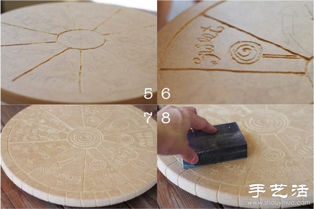 自制幸運大轉(zhuǎn)盤 轉(zhuǎn)盤DIY手工制作  -  rpnrmr.com