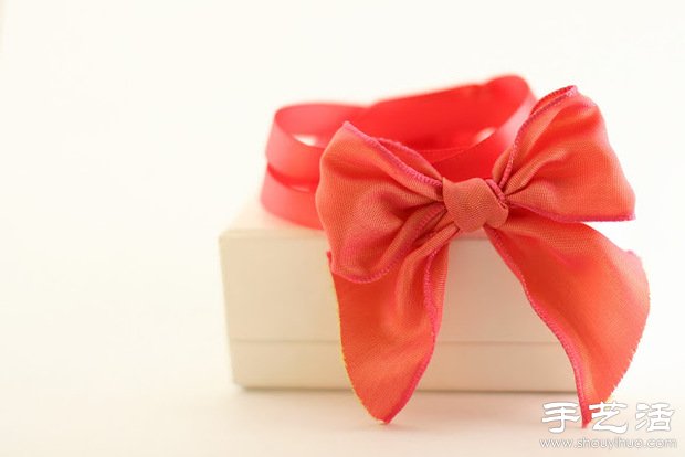 蝴蝶結(jié)絲帶手環(huán)手工制作教程 -  rpnrmr.com