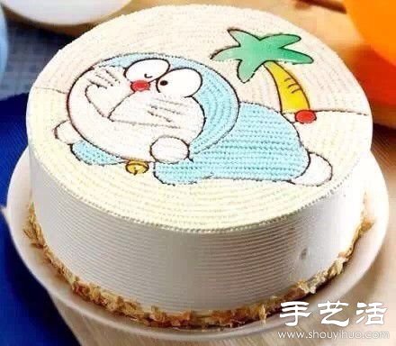 可親可愛(ài)的機(jī)器貓蛋糕DIY -  rpnrmr.com