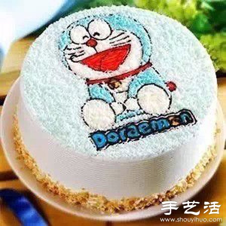 可親可愛(ài)的機(jī)器貓蛋糕DIY -  rpnrmr.com