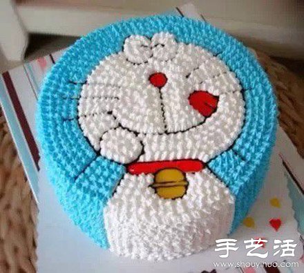 可親可愛(ài)的機(jī)器貓蛋糕DIY -  rpnrmr.com