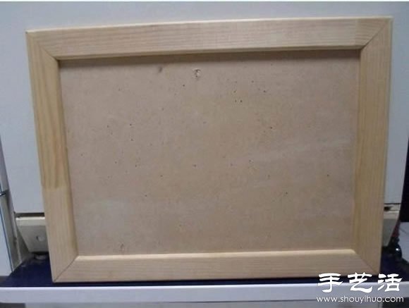 豆子+畫框 手工DIY創(chuàng)意拼貼畫 -  rpnrmr.com
